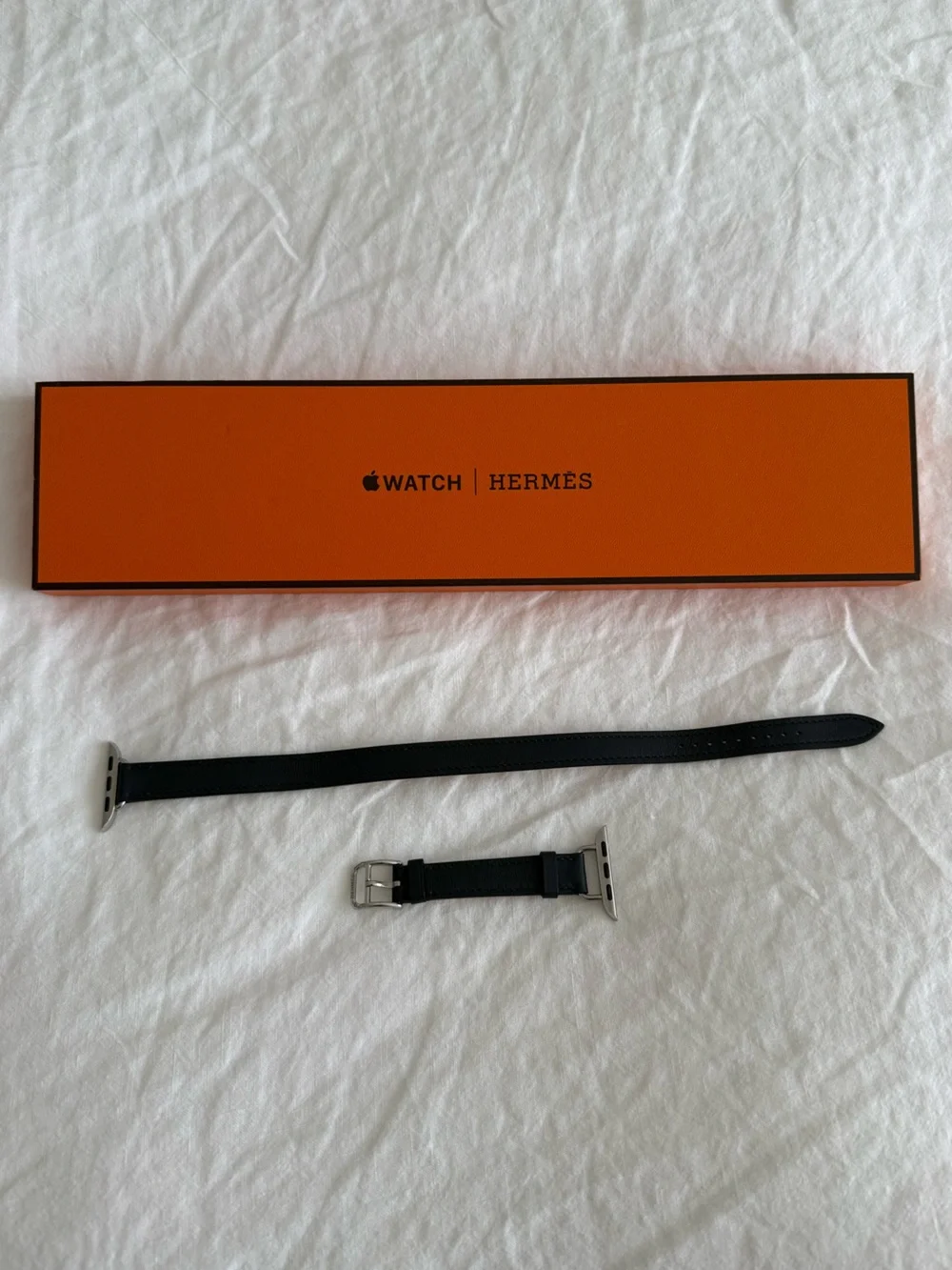 Apple & Hermes Navy watchband